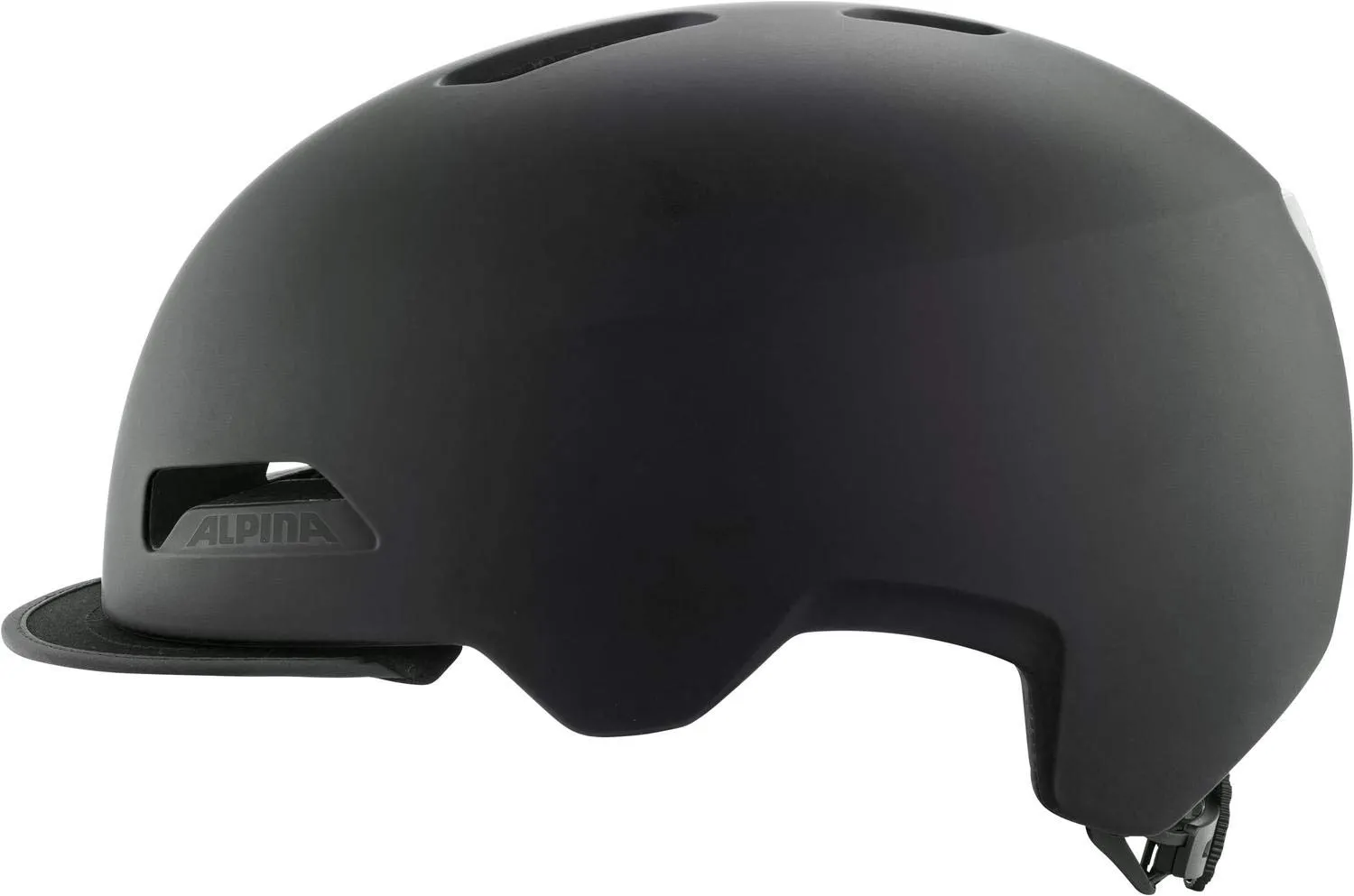 Alpina Brooklyn casco bici 52-57 cm Black matt urbano