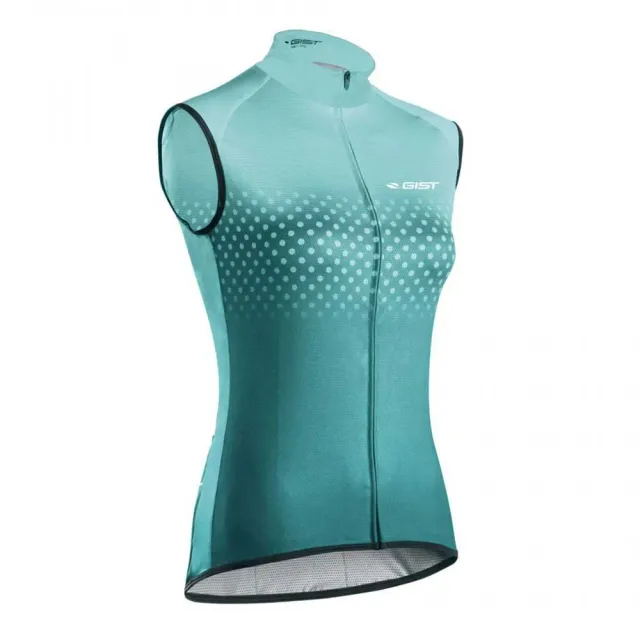 Gist Pois maglia ciclismo donna smanicata con zip