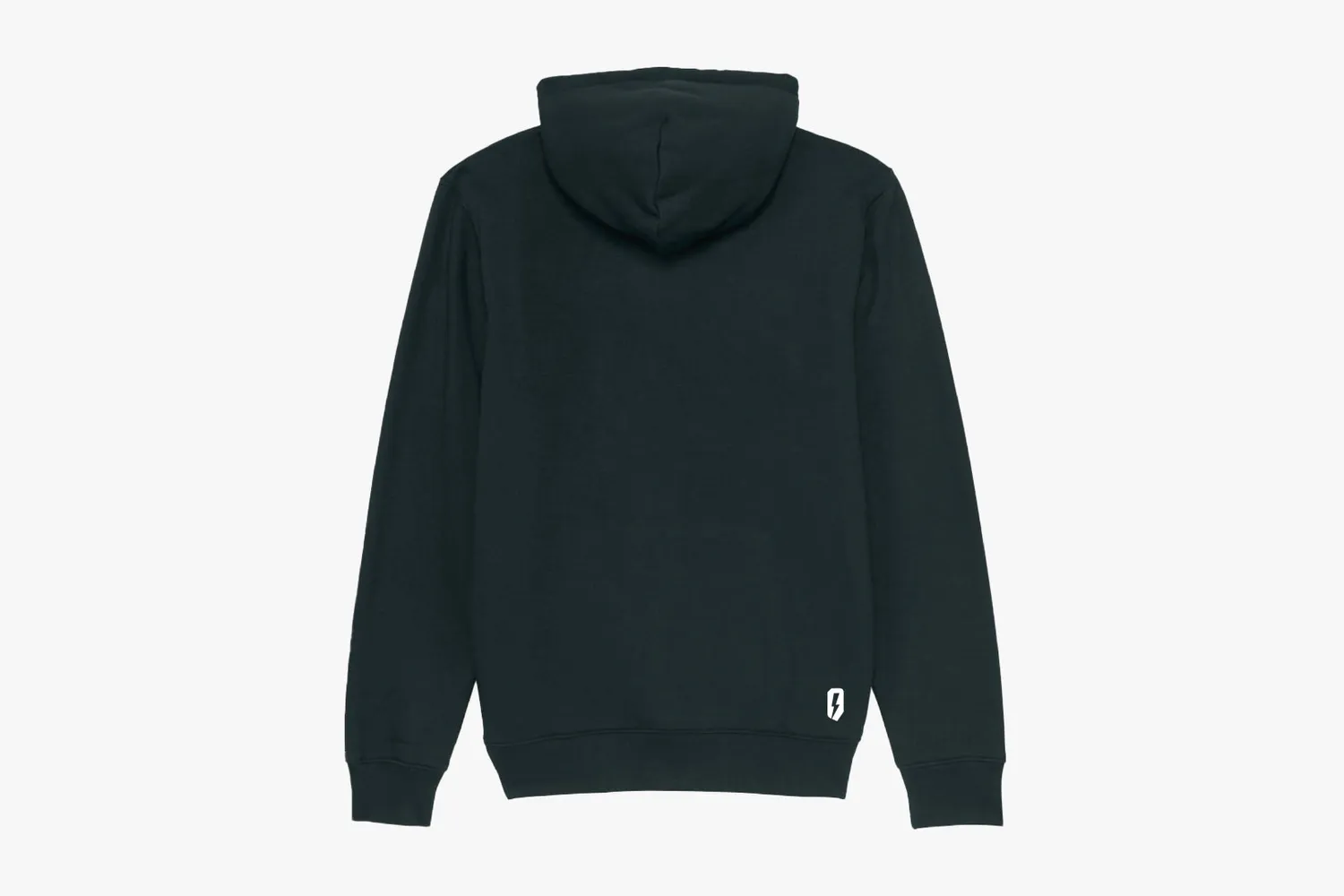 Dyedbro Logo felpa cappuccio cotone bio nera M
