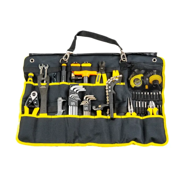 Pedro's Pro Burrito Tool Kit attrezzi bici 41 pezzi borsa