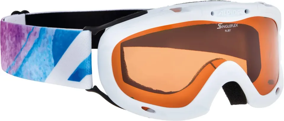Alpina Ruby maschera sci bimbo policarbonato antiappannamento