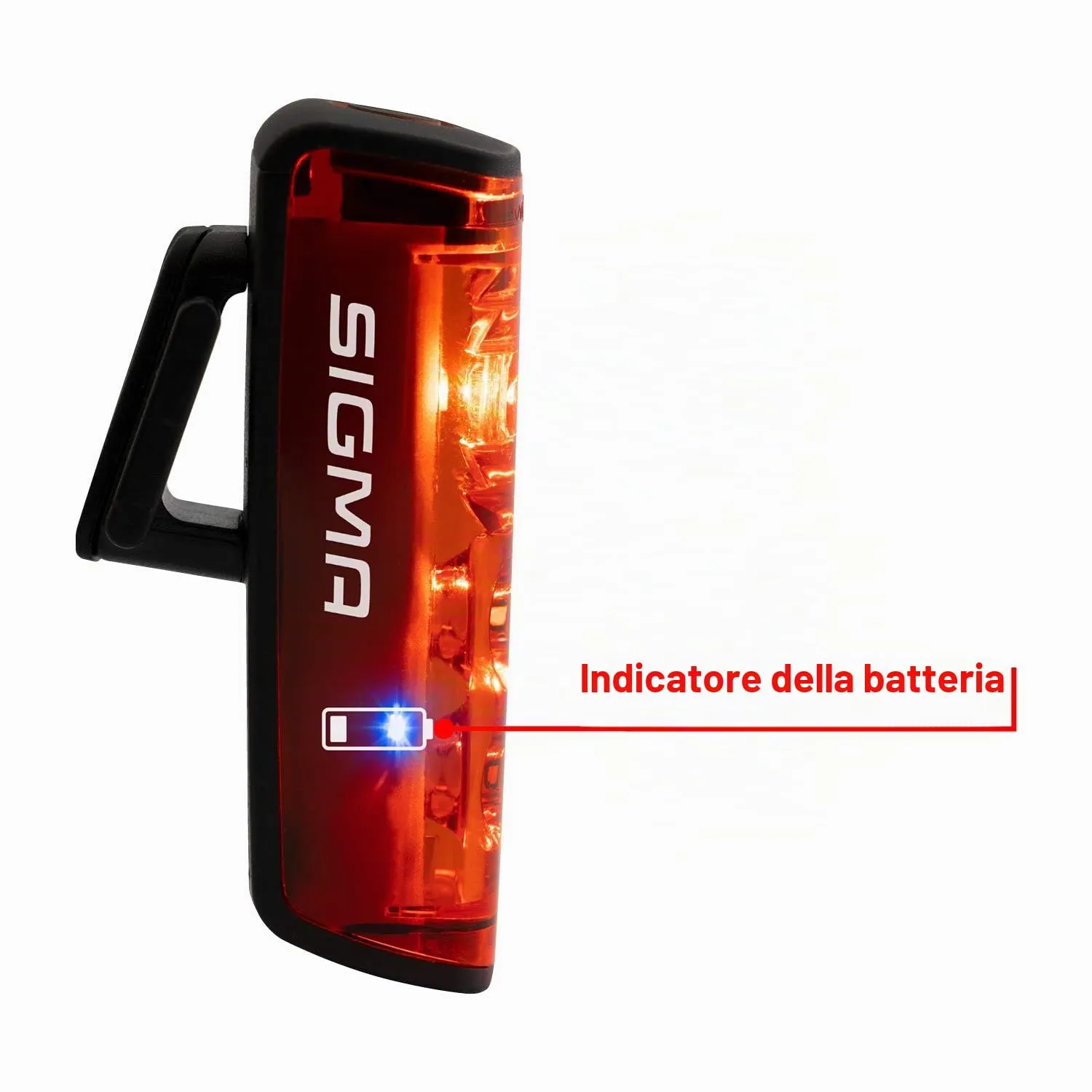 Sigma Sport Blaze fanale posteriore bici LED stop 22 g