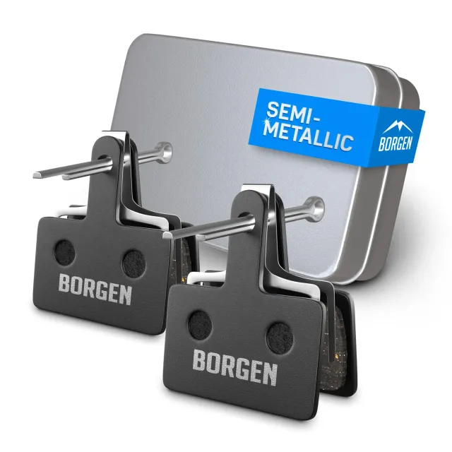 Borgen B01S pastiglie freno disco 2 paia per Deore Altus resina