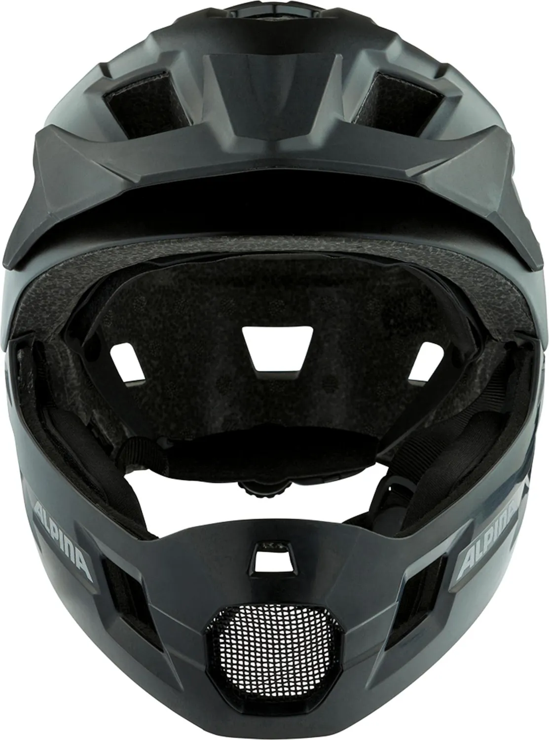 Alpina Rupi casco bici bambino integrale black matt