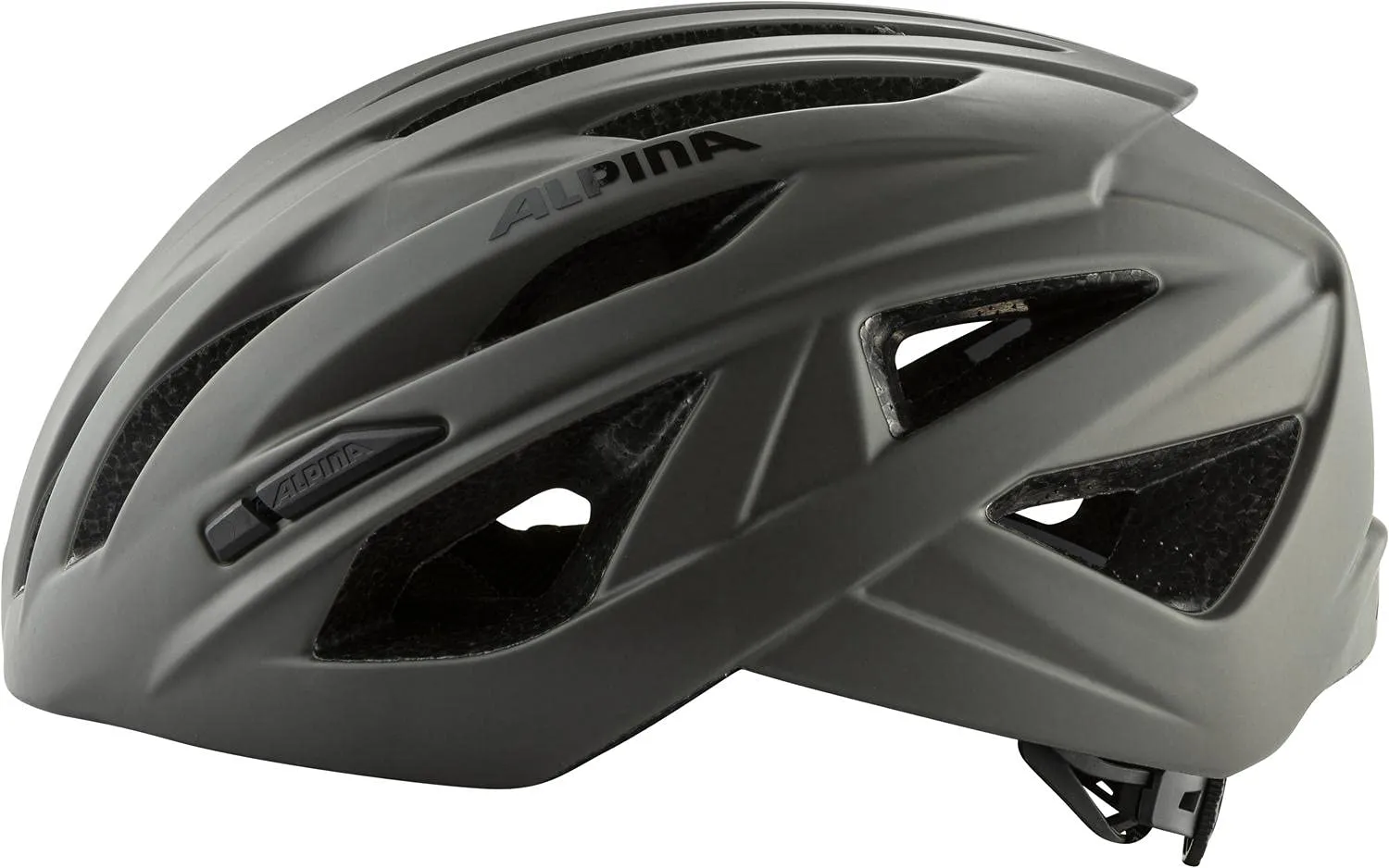 Alpina Path casco bici coffee-grey matt 55-59 cm leggero