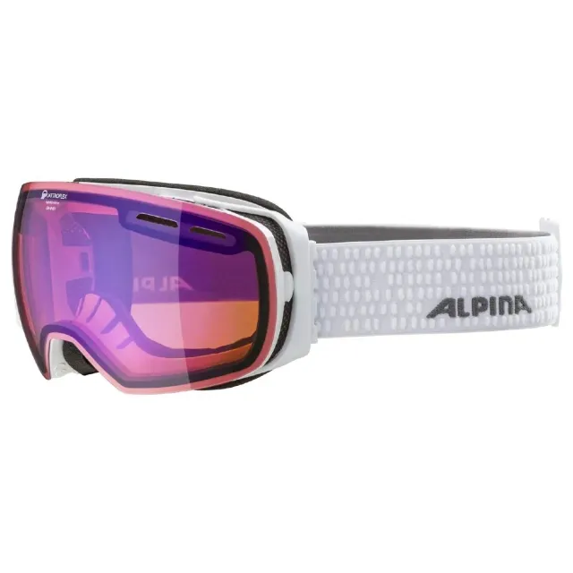 Alpina Granby QHM occhiali da sci specchiati Quattroflex