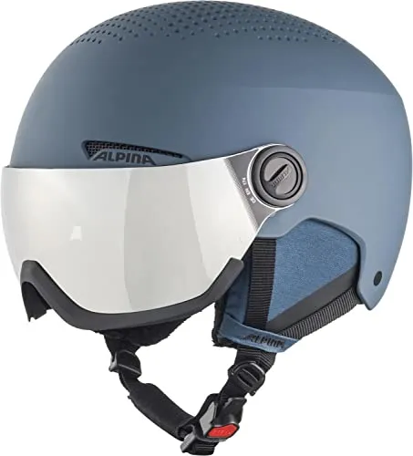 ALPINA Arber Visor Q-Lite casco sci ink matt 58-61 cm