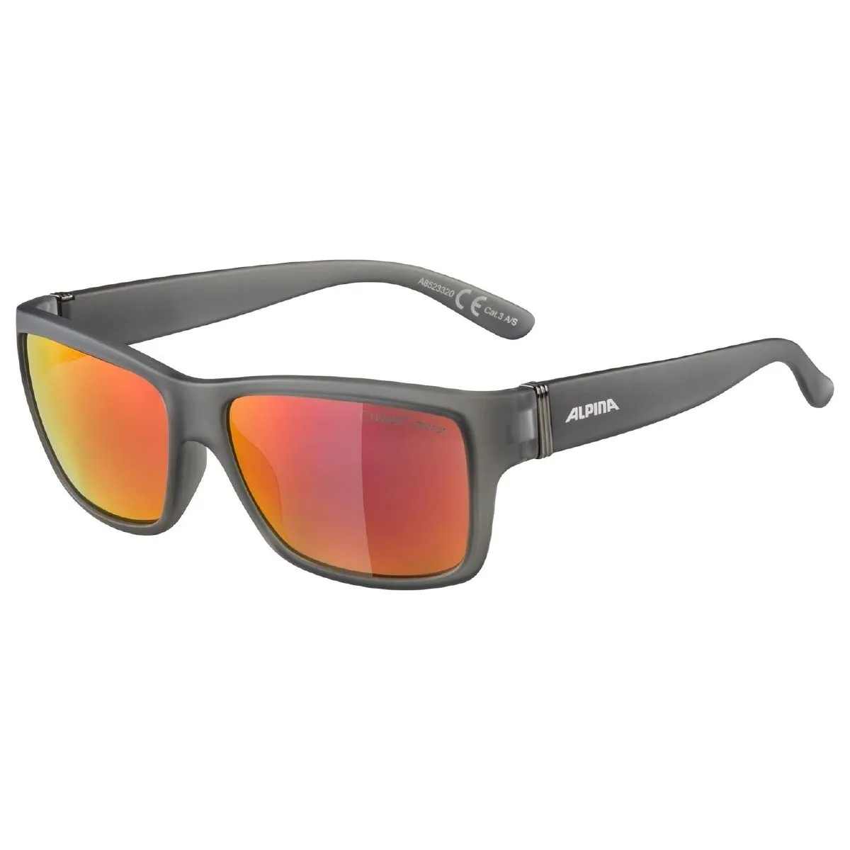 Alpina Kacey Occhiali Sole Black Matt Green Specchiati