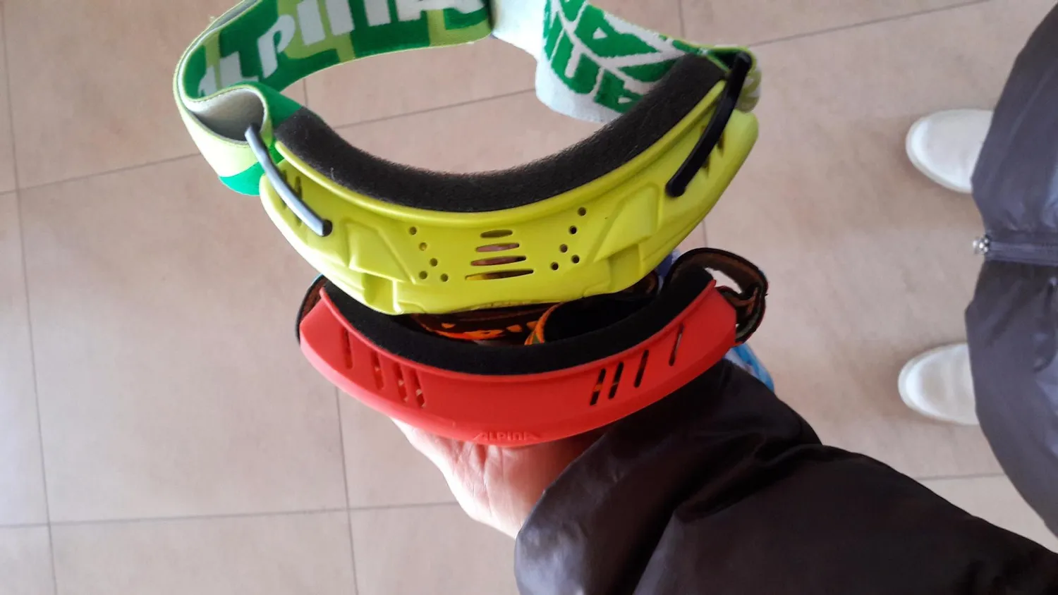 Alpina Carvy 2.0 maschera sci blu