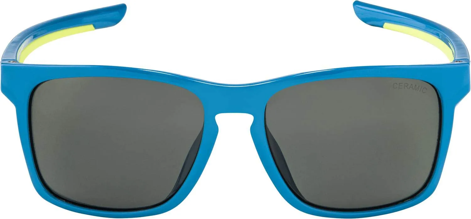 Alpina Flexxy occhiali bambino blue-lime