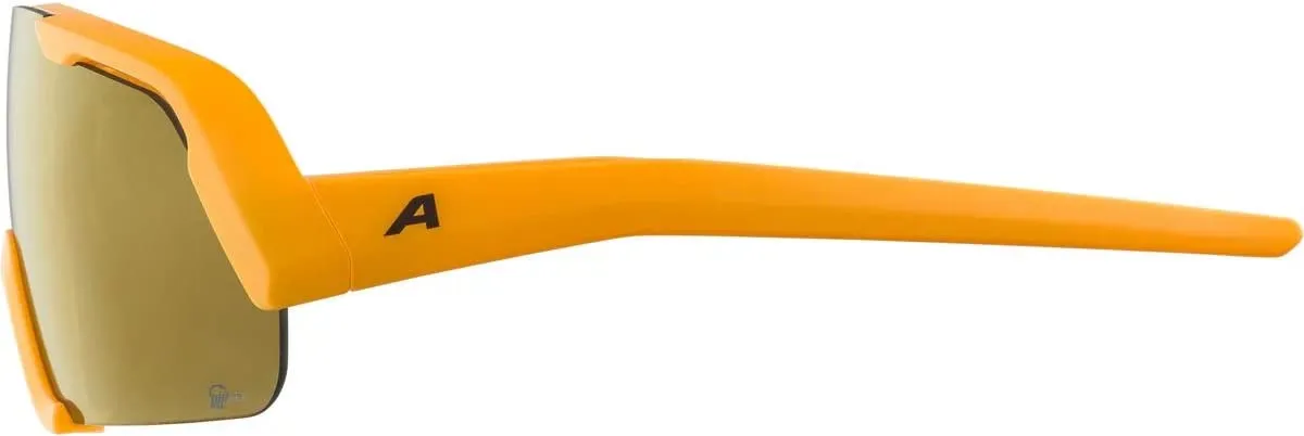 Alpina Rocket Youth Q-Lite occhiali MTB burned-yellow bronzo