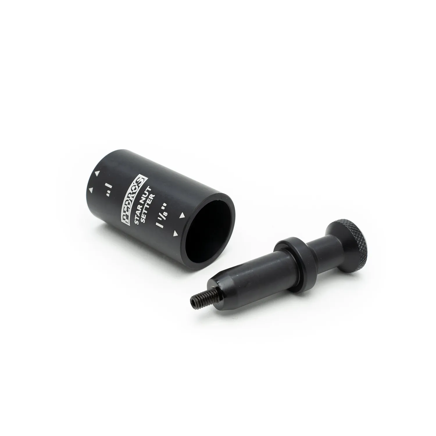 Pedro's Star Nut Setter II installatore ragno 1"-1/8" acciaio