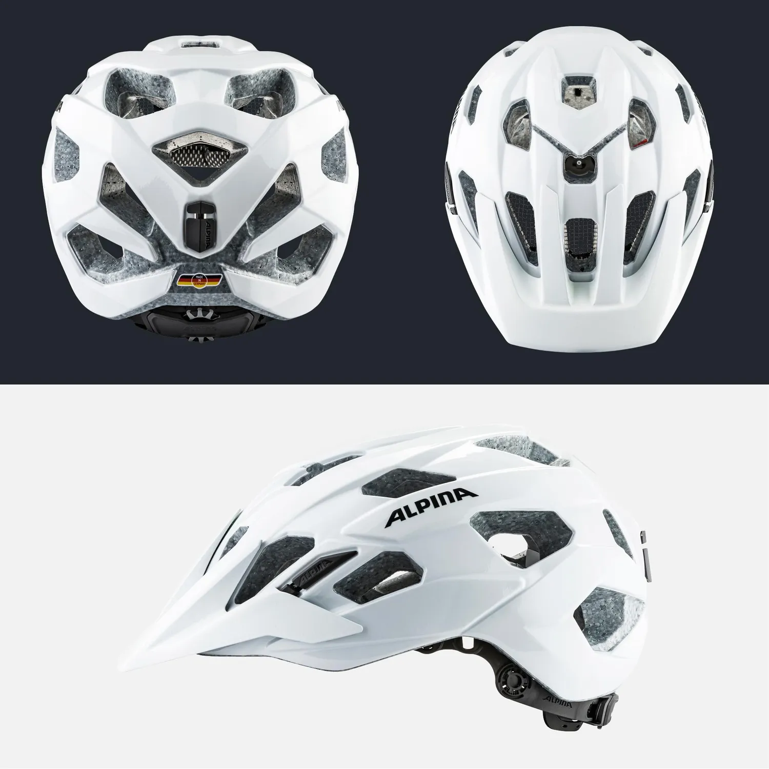 Alpina Anzana casco ciclismo ventilato