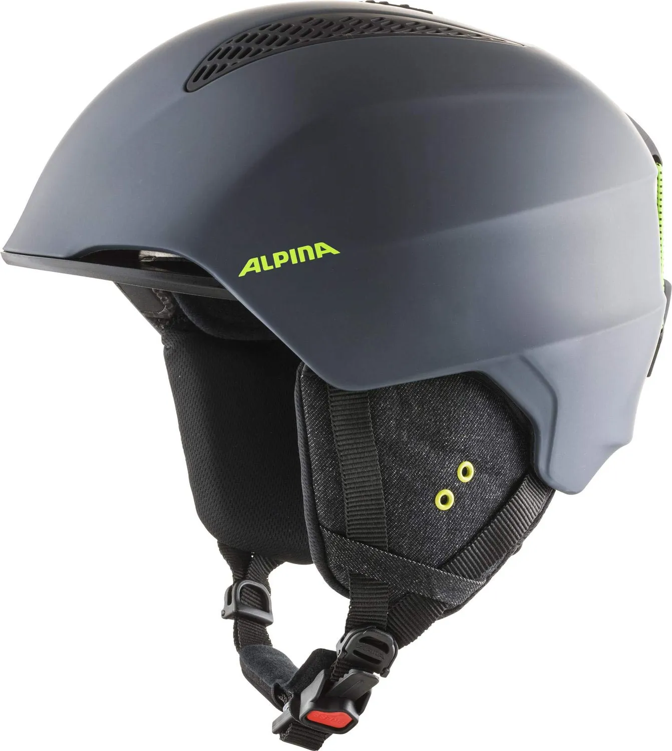 Alpina Grand casco sci adulto nero opaco M 54-57 UV
