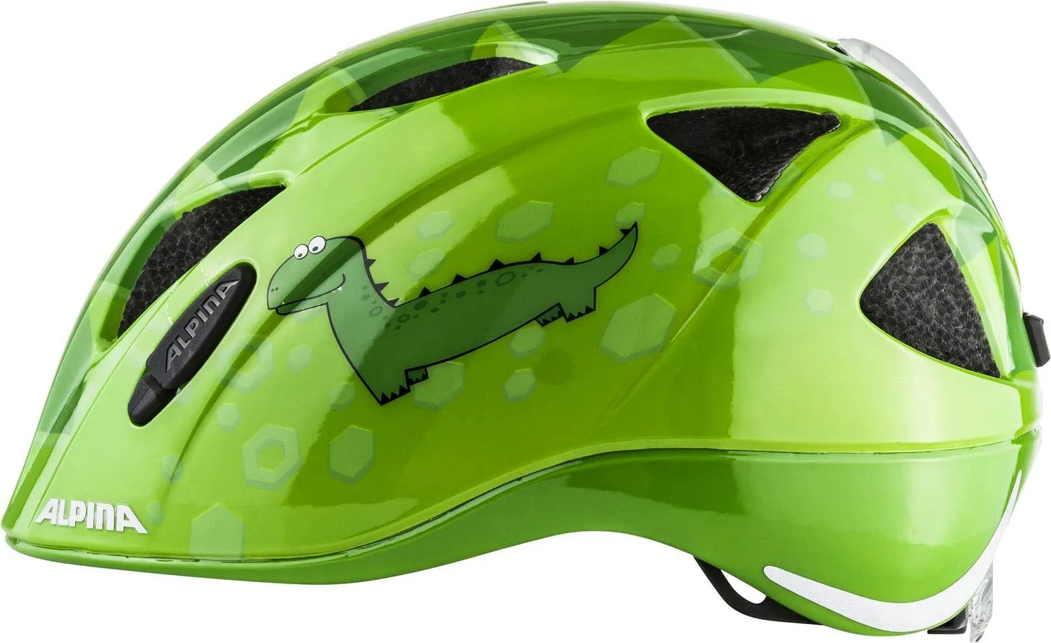 Alpina Ximo Flash casco bimbo white flower catarifrangente