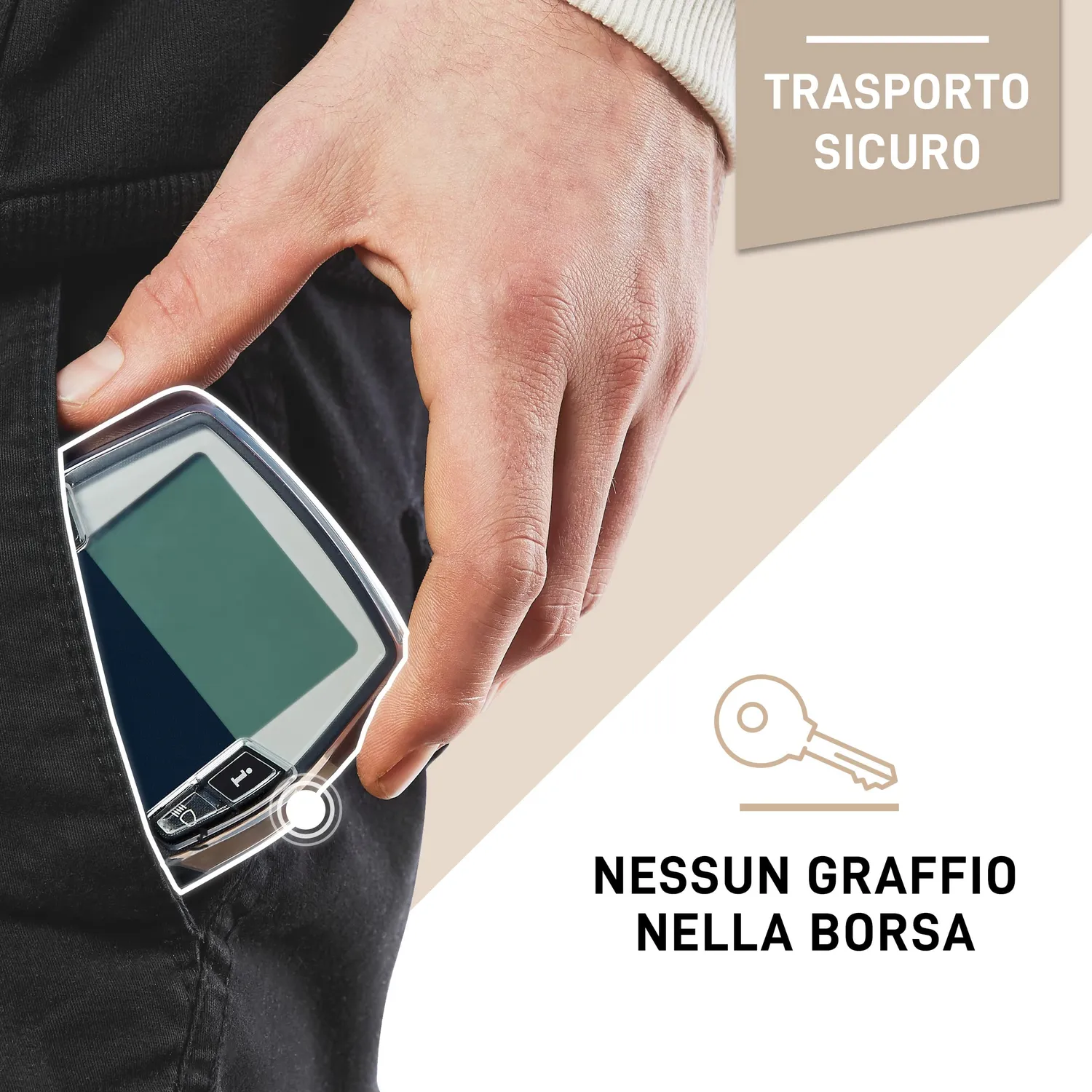 Borgen protezione display Bosch Intuvia TPU trasparente