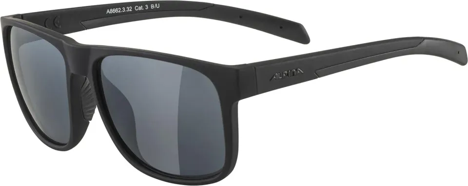 Alpina Nacan III occhiali sole all black matt specchiati