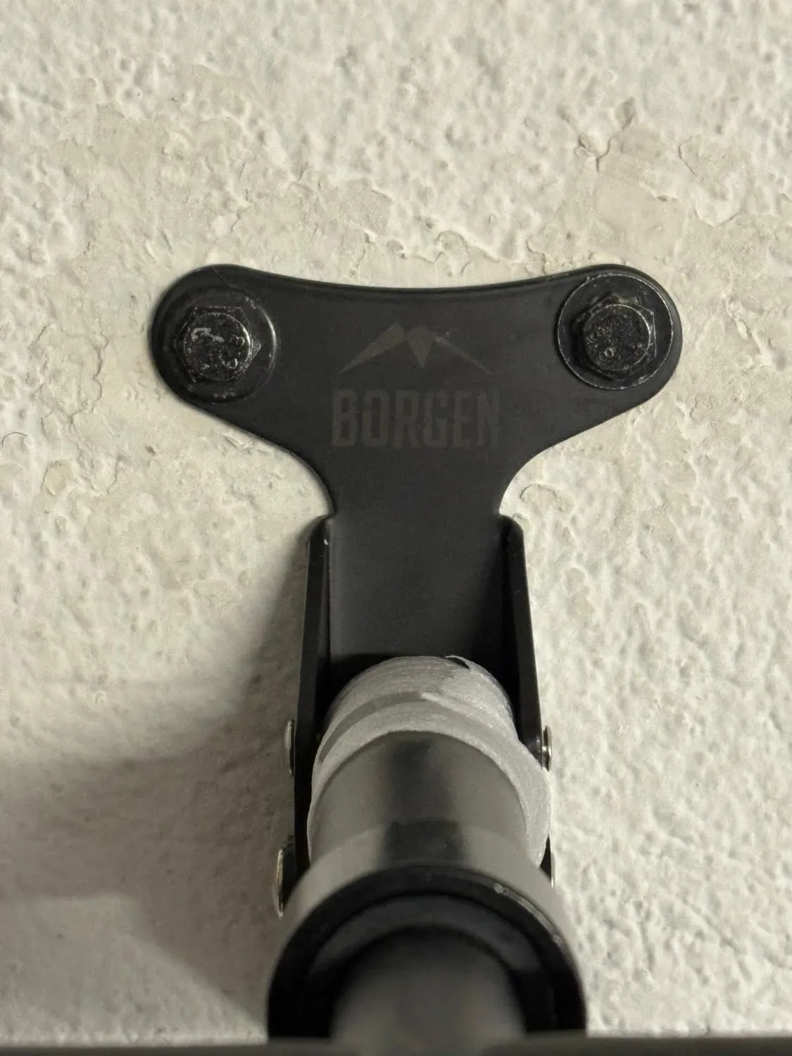 Borgen supporto bici da parete pieghevole nero 20 kg 1 pz