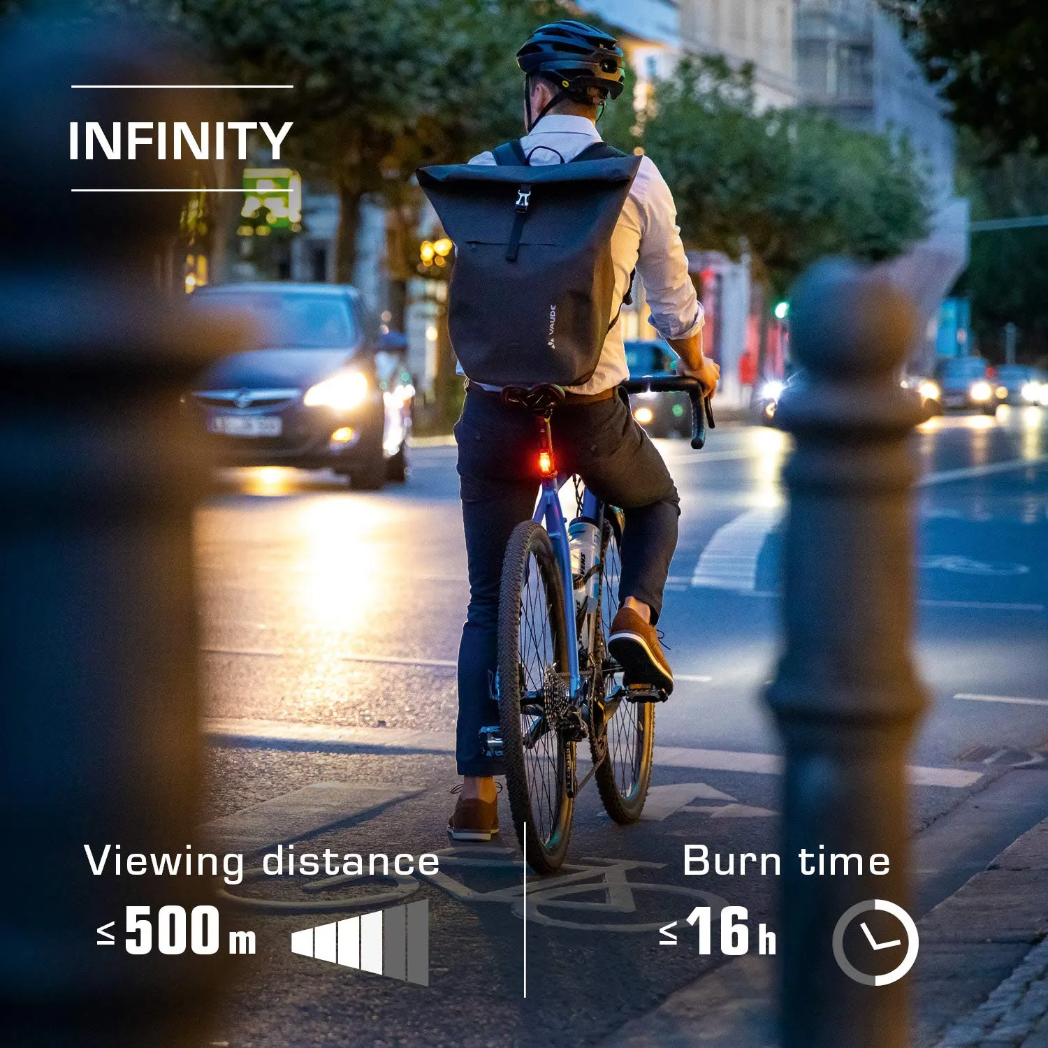 Sigma Aura 60 Infinity kit luci bici omologato StVZO