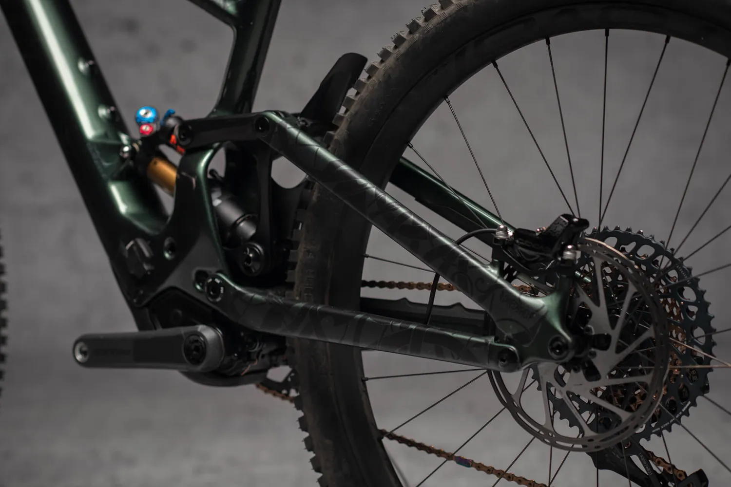 Dyedbro Viking e-Bike protezione telaio nera opaca