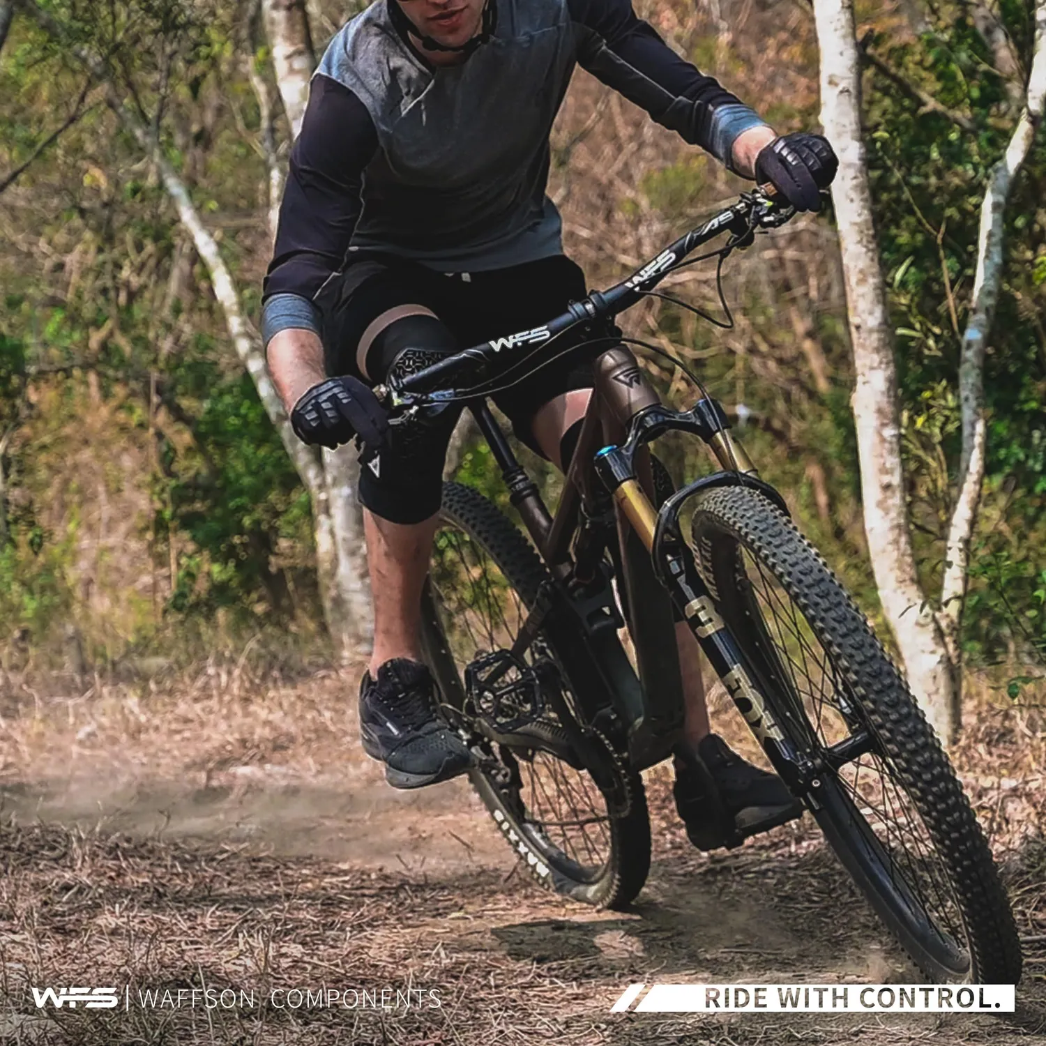 WFS Ascend manubrio MTB 35x820mm nero cashmoney