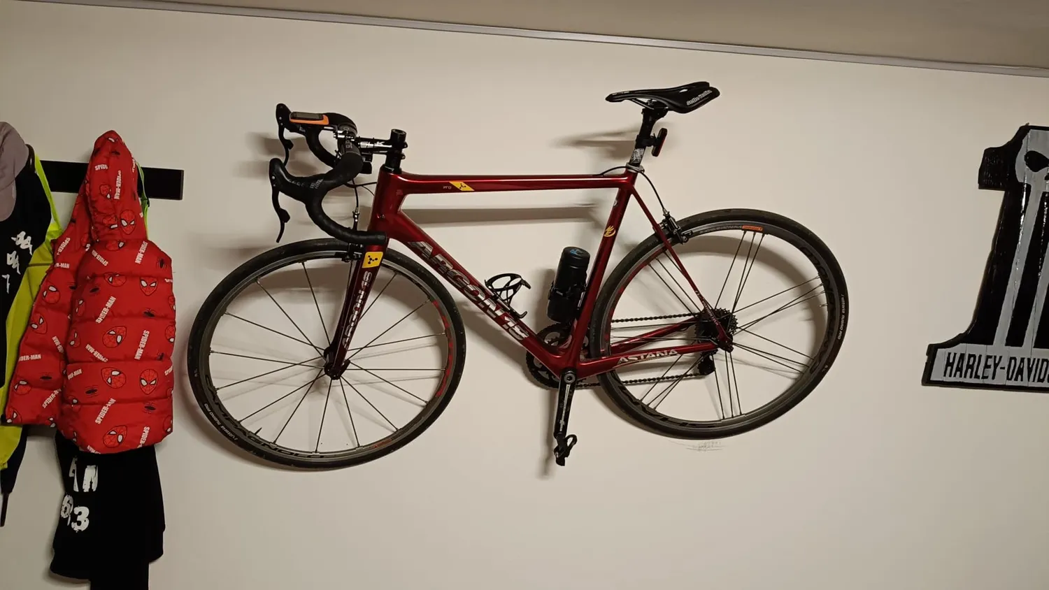 Borgen gancio parete bici a pedale salvaspazio 30 kg