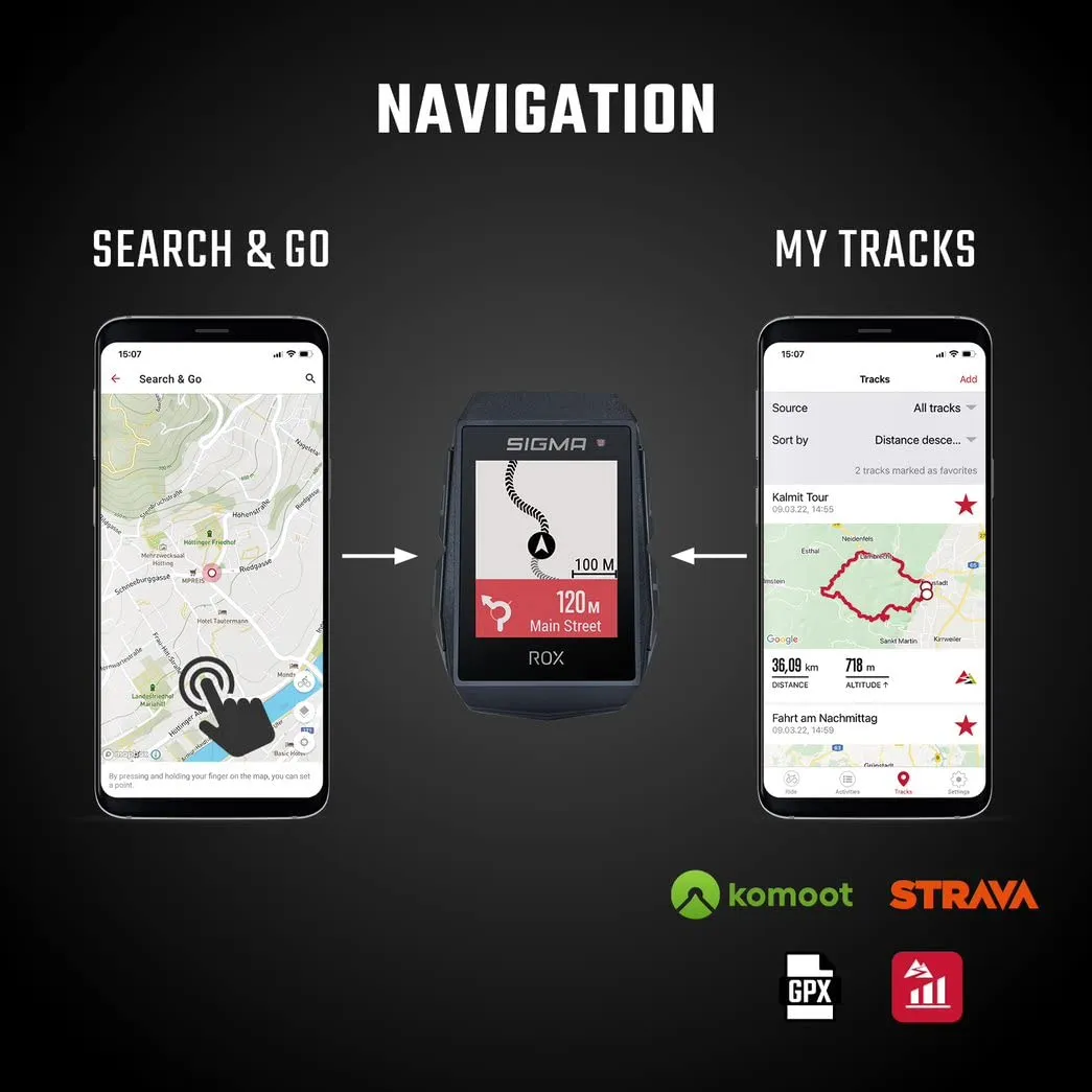 Sigma Rox 11.1 Evo ciclocomputer GPS nero IP67