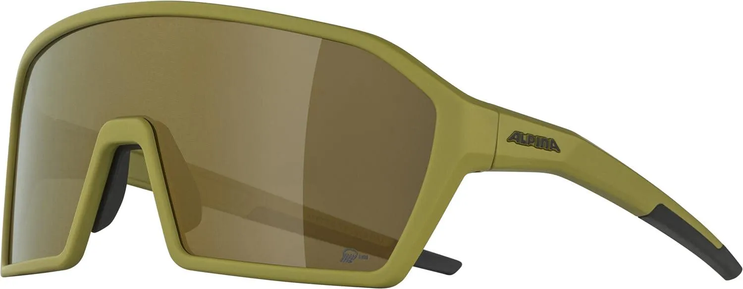 Alpina Ram Q-Lite occhiali sportivi olive matt contrasto