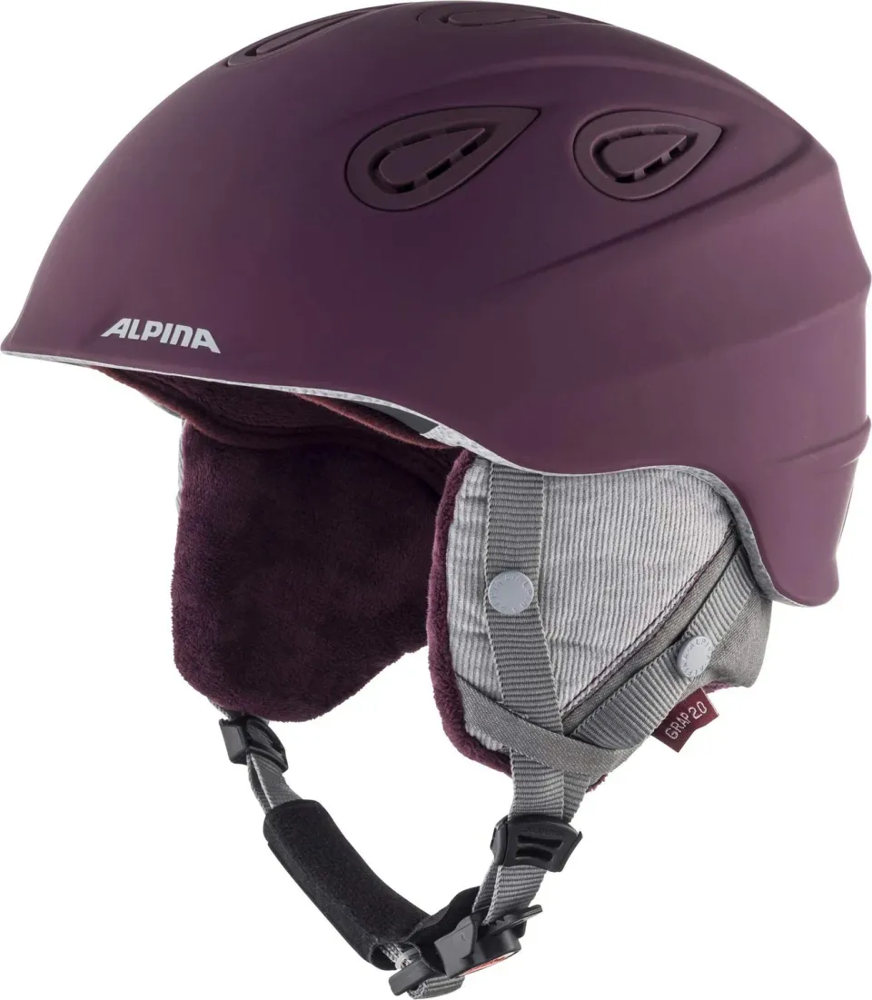 Alpina Grap 2.0 L.E. casco sci Nero opaco comfort termico