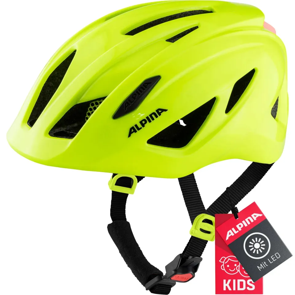 Alpina Pico Flash casco bici bambino visiera