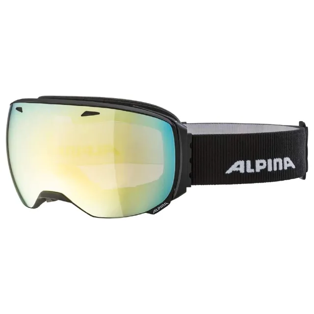 Alpina Big Horn Q-Lite maschera sci snowboard contrasto
