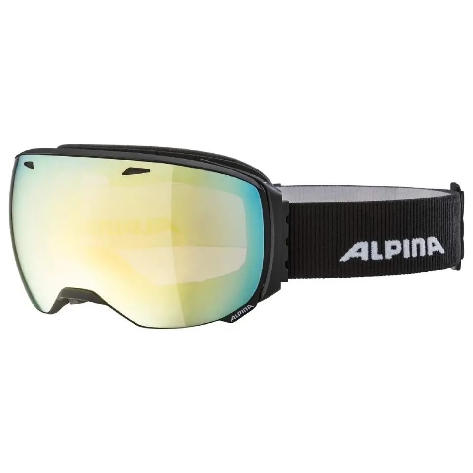 Alpina Big Horn Q-Lite maschera sci snowboard contrasto