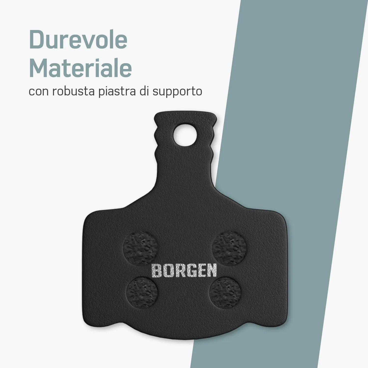 Borgen pastiglie freno MT 2 MT 4 MT 8 2 paia potenti