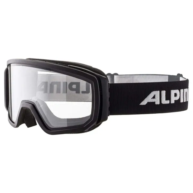 Alpina Scarabeo maschera MTB black Dclear taglia unica