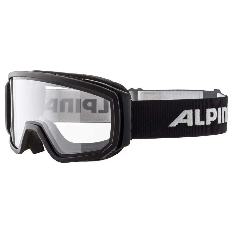 Alpina Scarabeo maschera MTB black Dclear taglia unica