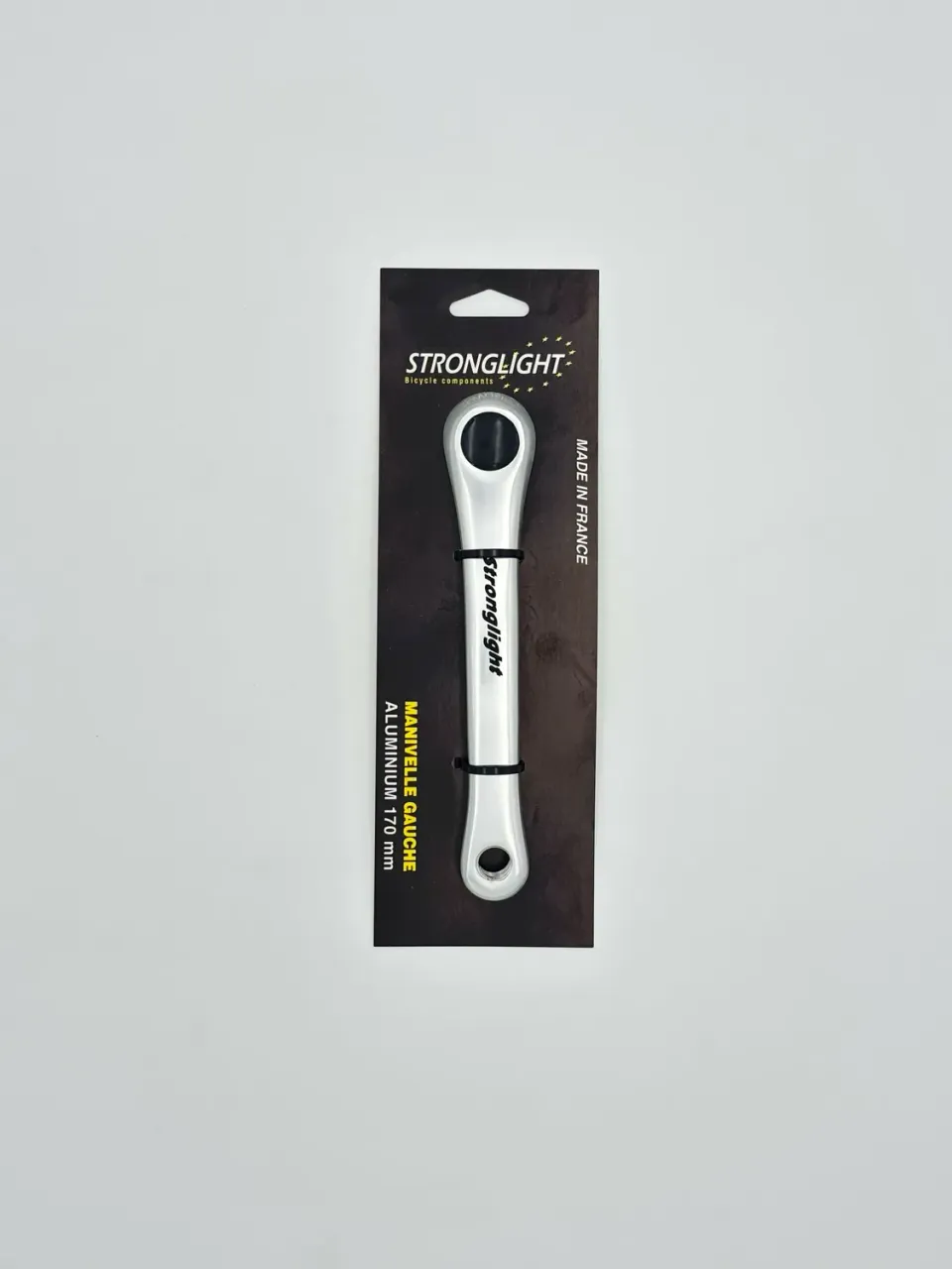 Stronglight Magan pedivella sinistra alluminio bici
