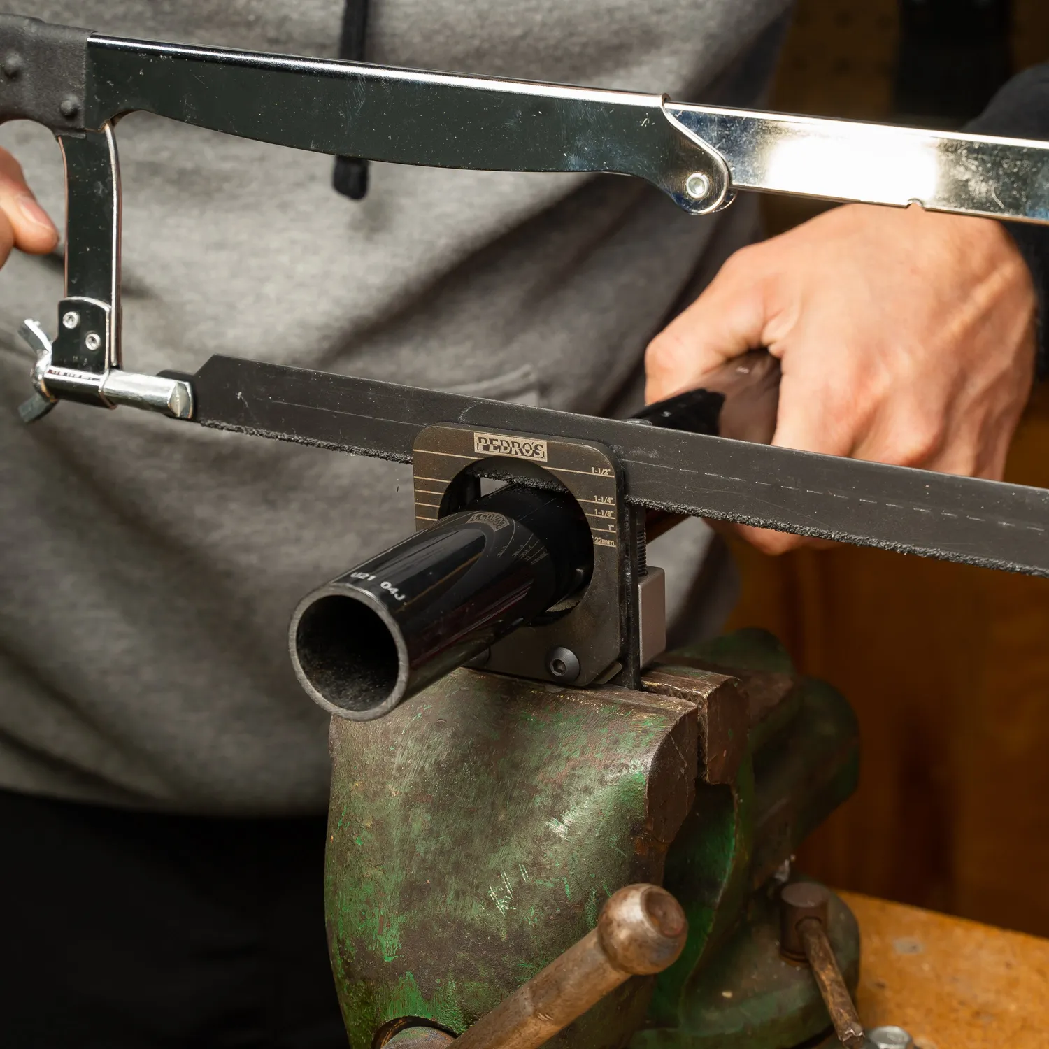 Pedro's Pro Saw Guide guida taglio tubi 19-39 mm metallo