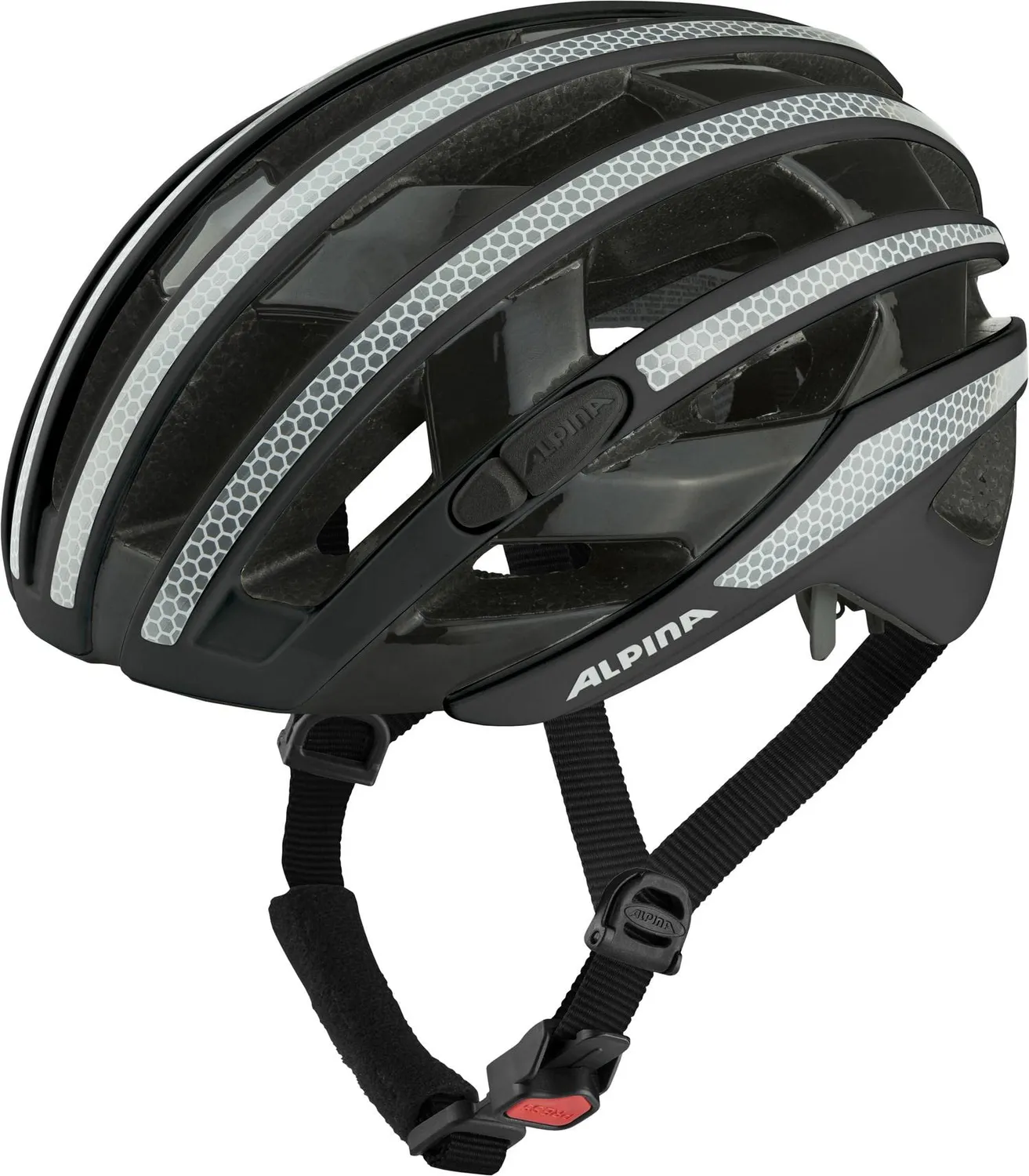 Alpina Ravel Reflective casco bici white gloss gravel