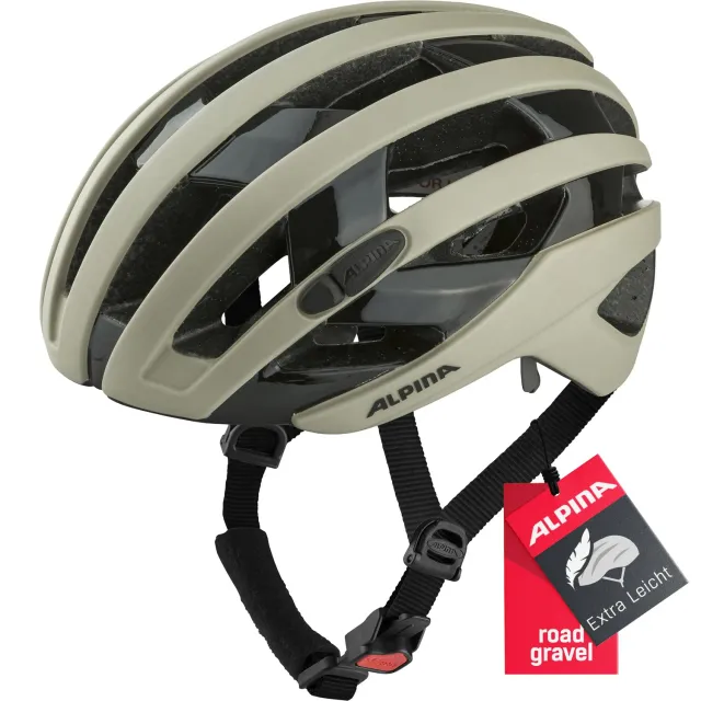 Alpina Ravel casco bici gravel mojave-sand 51-56