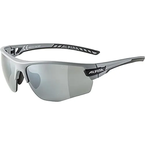 Alpina Tri-Scray 2.0 HR occhiali sportivi grey matt specchiati