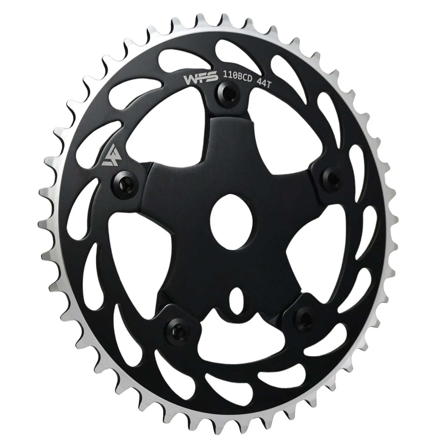 WFS Helix 44T corona bici single speed blu alluminio