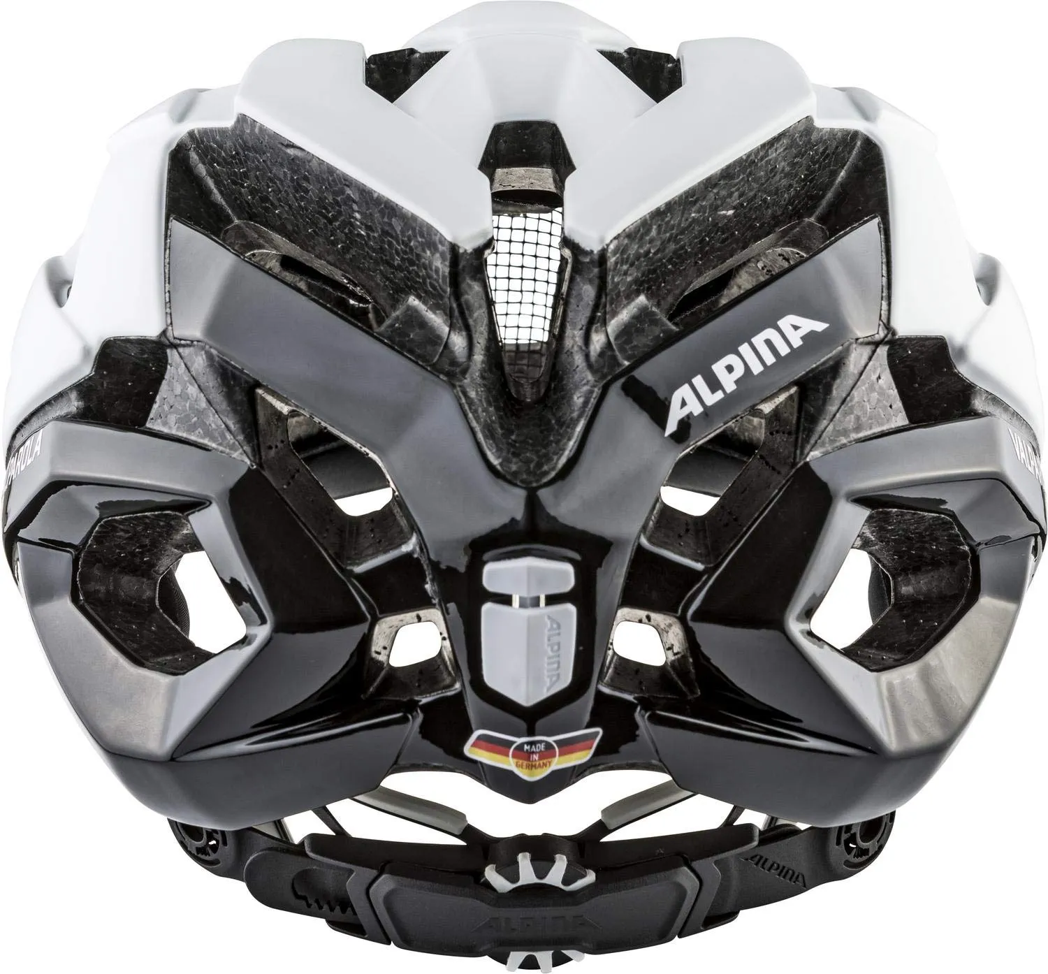 Alpina Valparola casco bici White-Black 27 prese aria