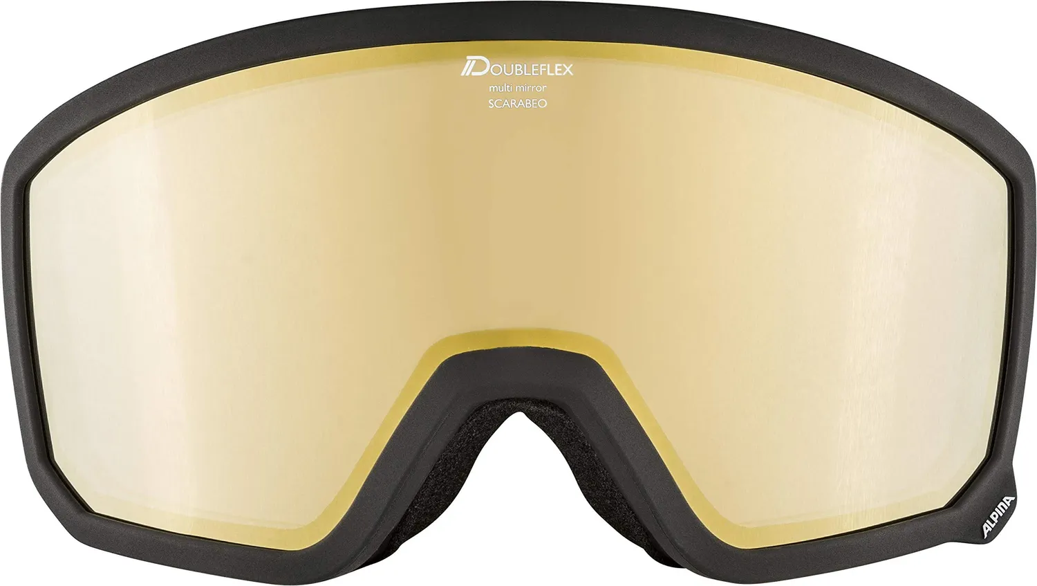 Alpina Scarabeo MM maschera sci viso largo OTG