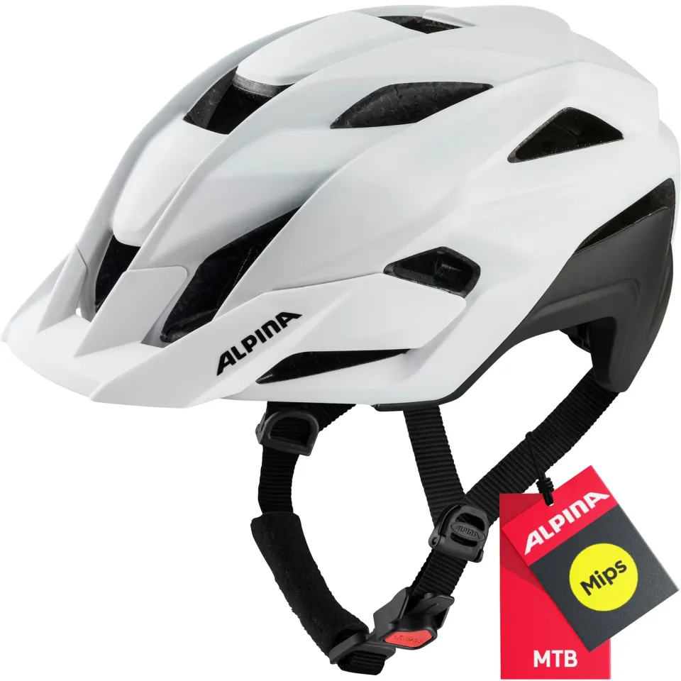 Alpina Stan MIPS casco bici white matt 51-55 cm trail