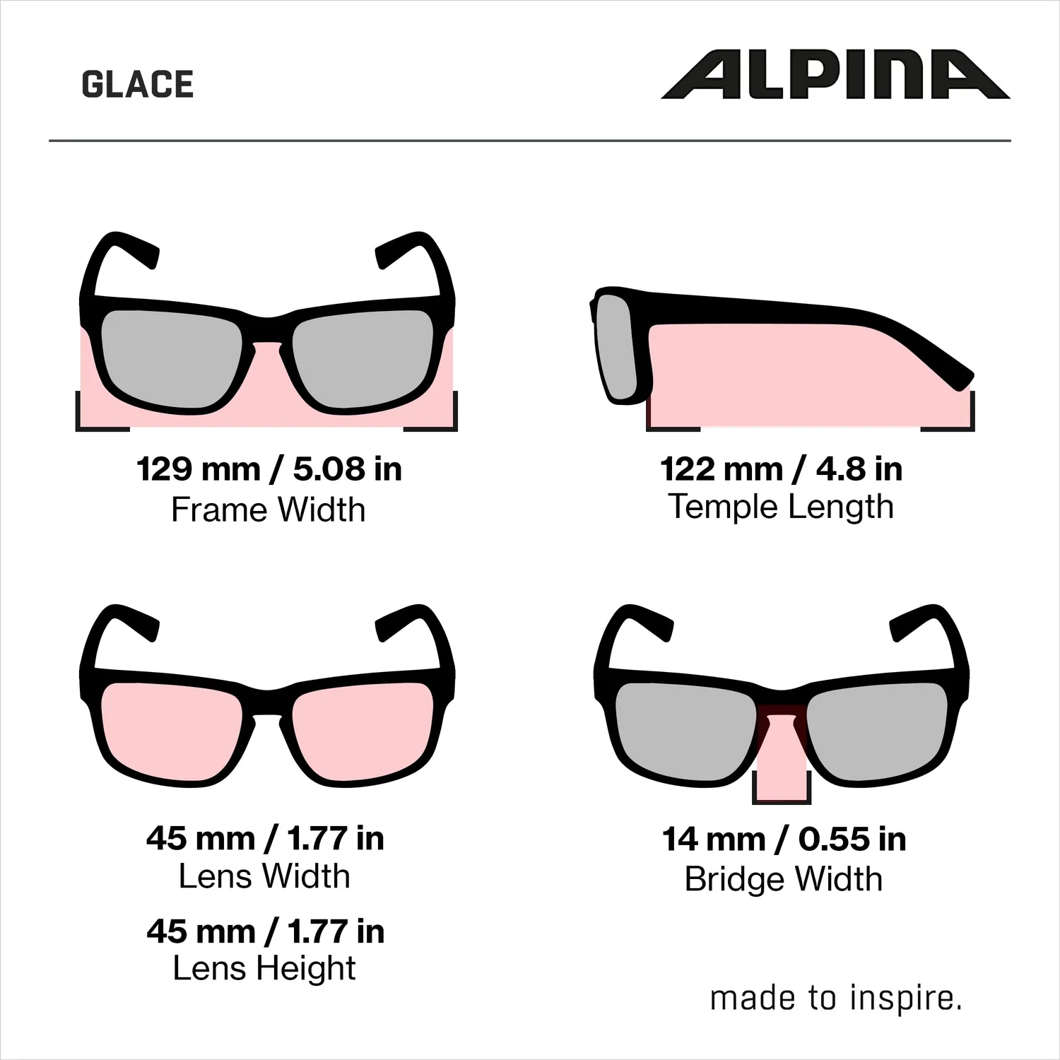 Alpina Glace occhiali da sole cool-grey matt specchiati