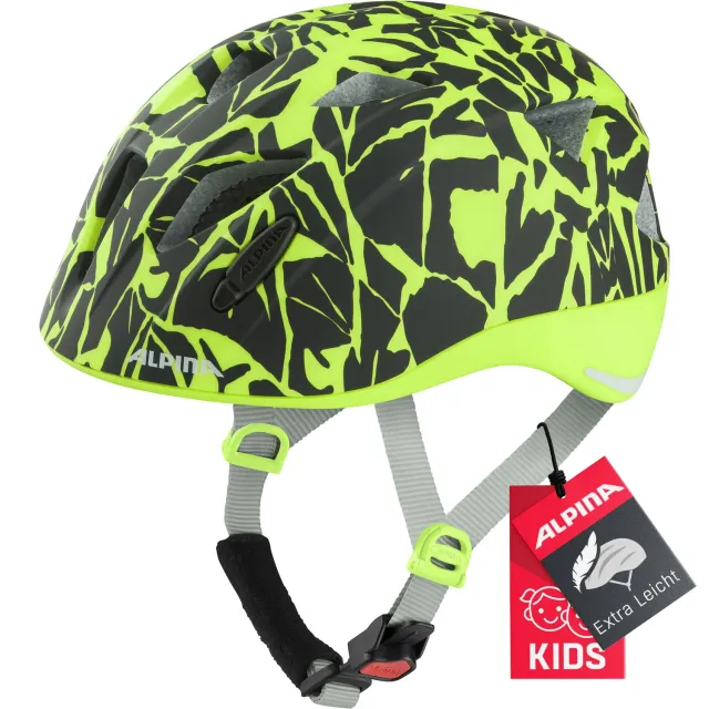 Alpina Ximo LE casco bici bambino 47-51 nero