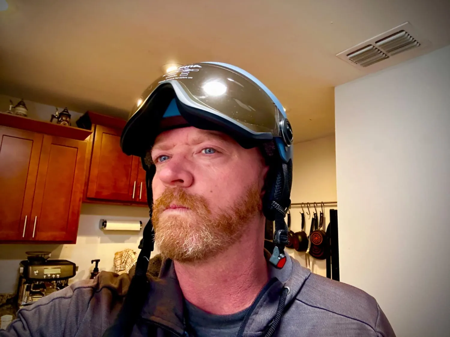 ALPINA Arber Visor Q-Lite casco sci ink matt 58-61 cm