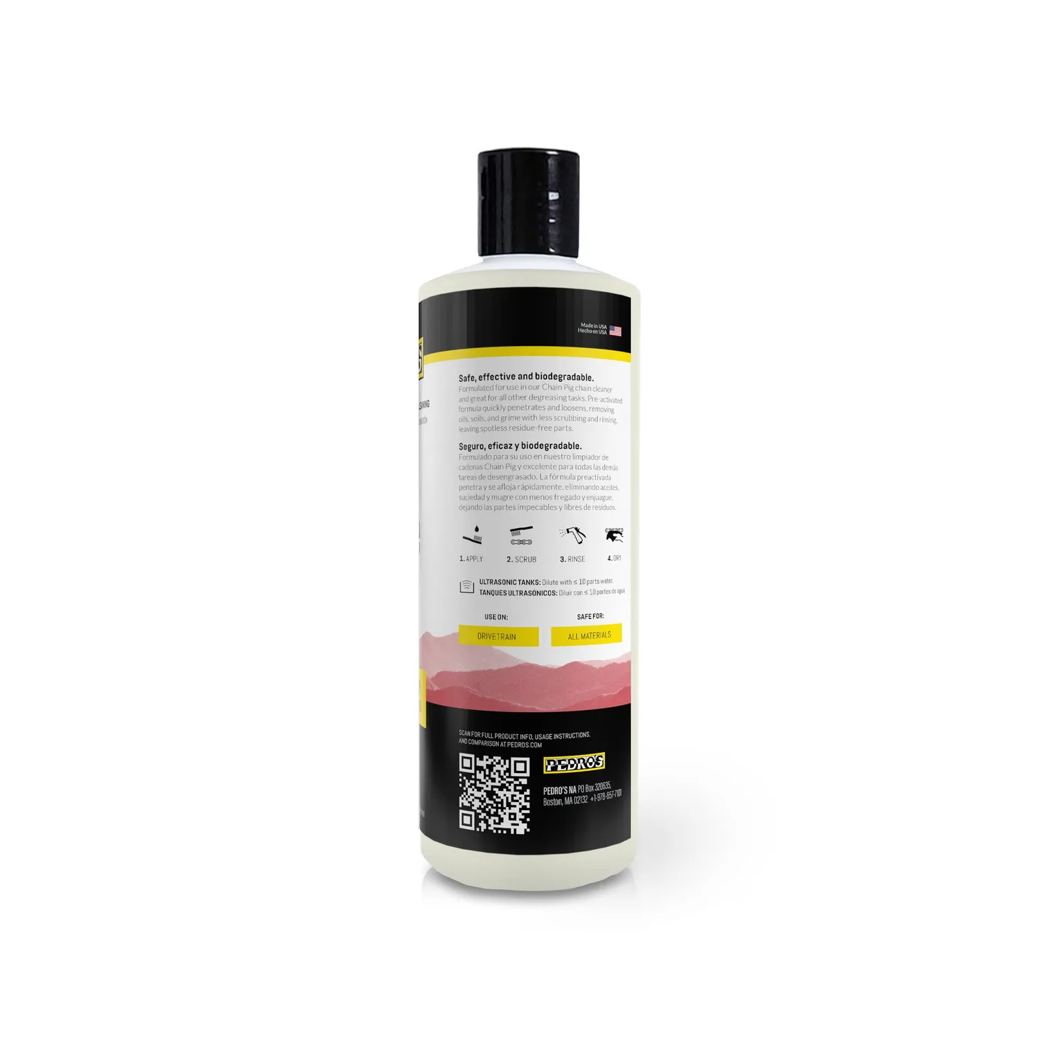 Pedro's Pig Juice sgrassatore catena biodegradabile vegetale