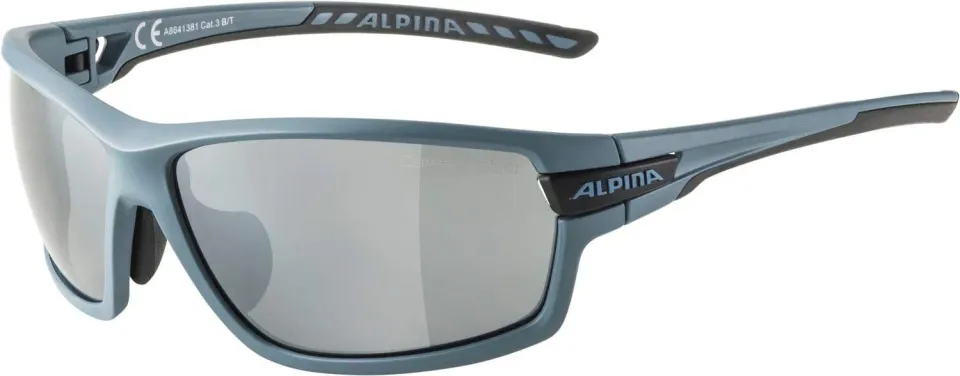Alpina Tri-Scray 2.0 occhiali dirtblue-matt lenti Twist-Fix