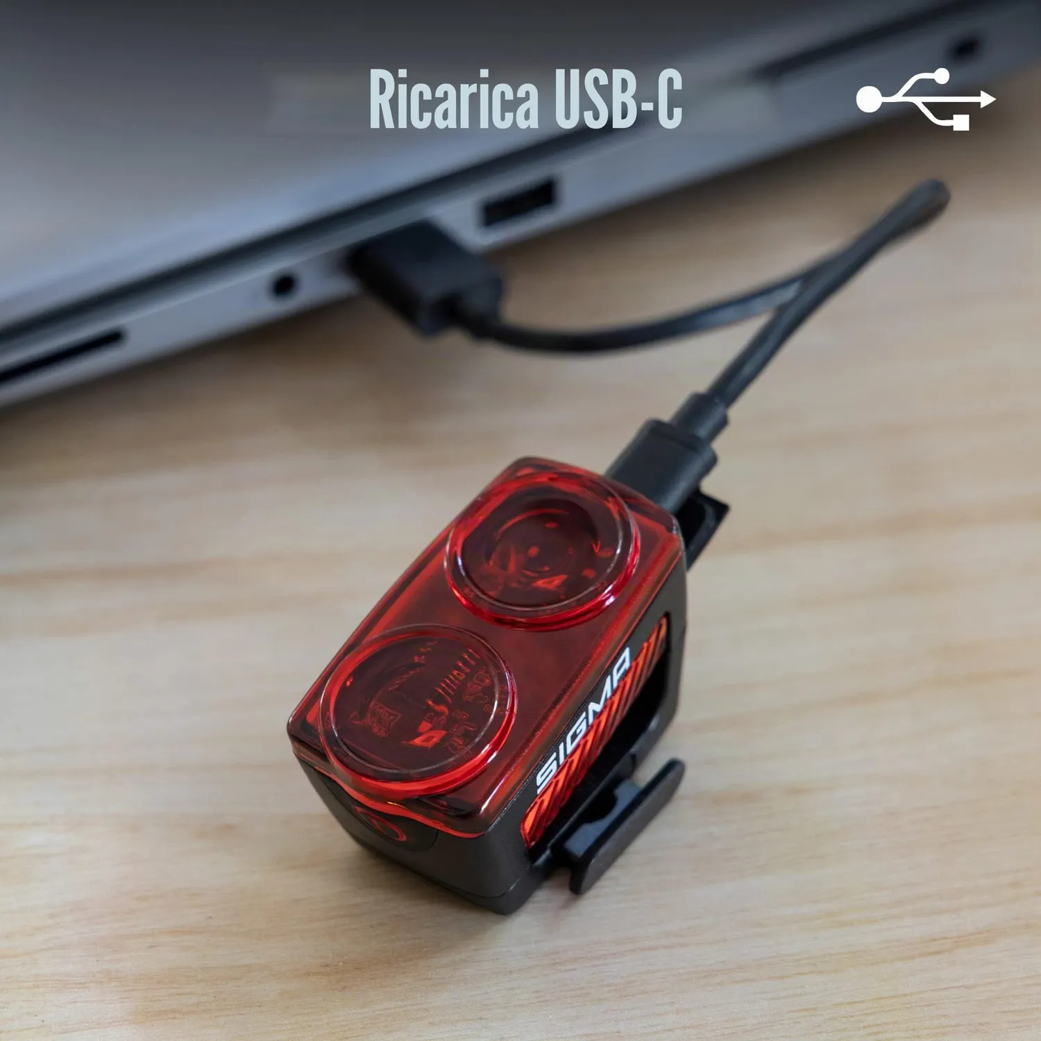 Sigma Buster RL 150 fanale posteriore bici con stop